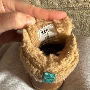 Cozy Tan Kids Boots by Ten